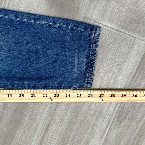 Madewell Rigid High-Rise Skinny The Perfect Vintage Denim Blue Jeans Size 26P - Picture 13 of 15